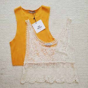 Zara Crop Tops (Set of 2)